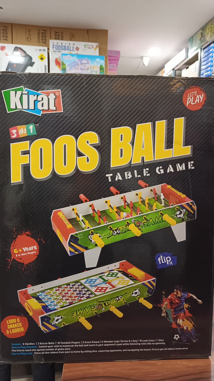 Kirat Foose Ball- Big (3 Handle)