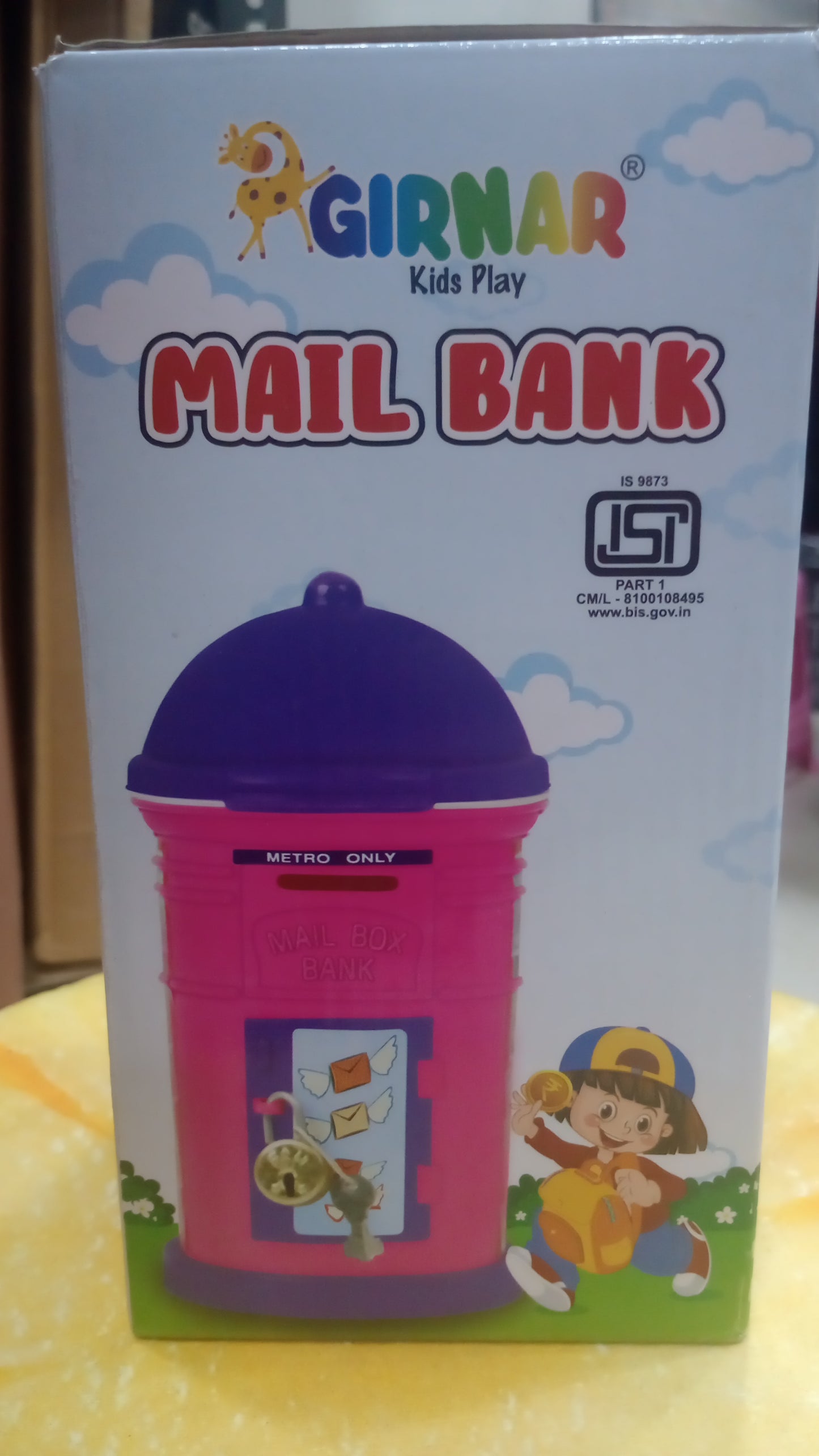 Girnar Kids Play Mail Bank