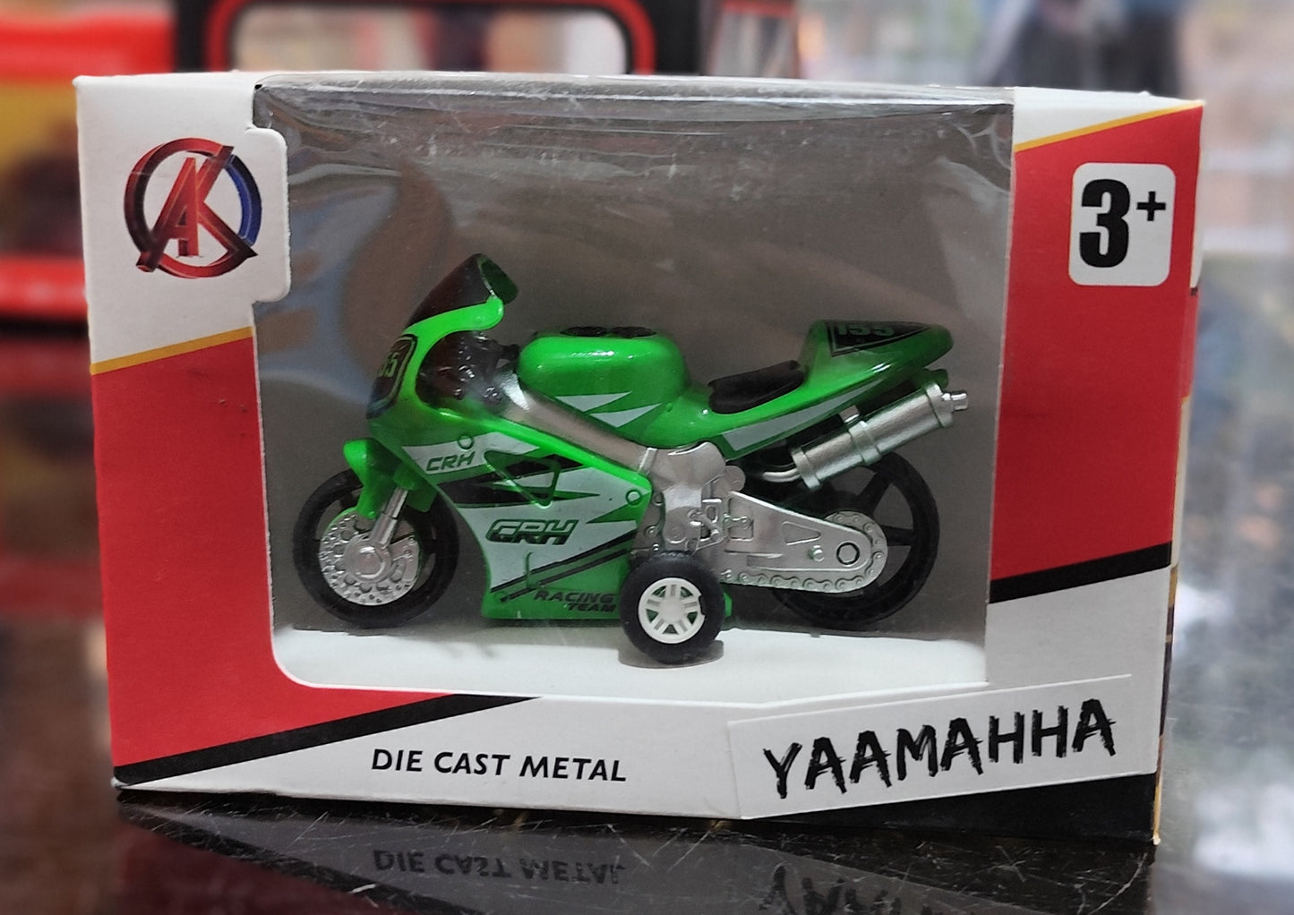 Die Cast Yamaha Bike
