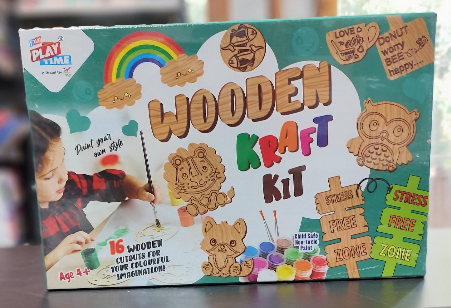 wooden kraft kit