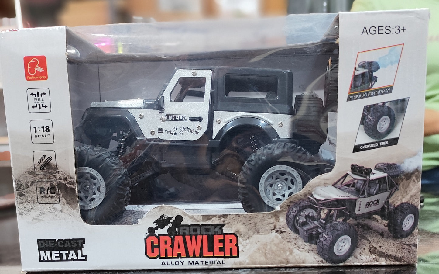 Rock Crawler Thar Metal car