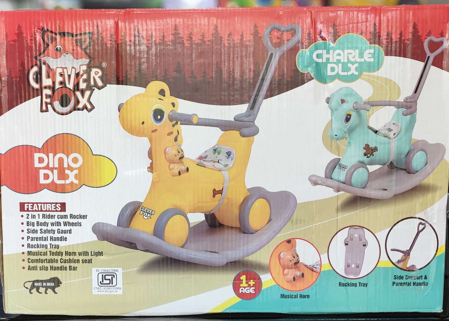 CleverFox Horse rider cum rocker