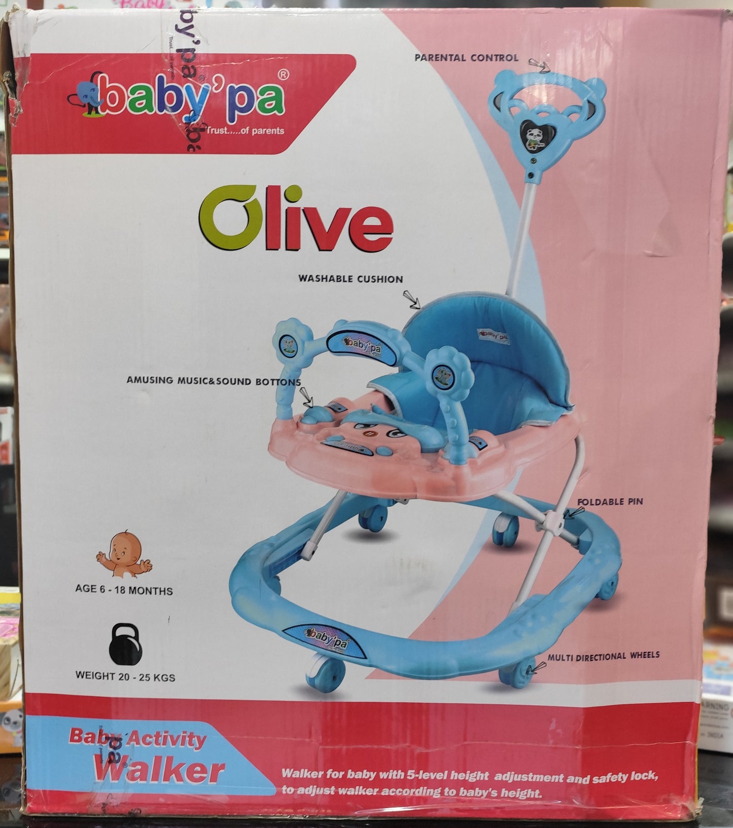 Olive Baby Pa walker