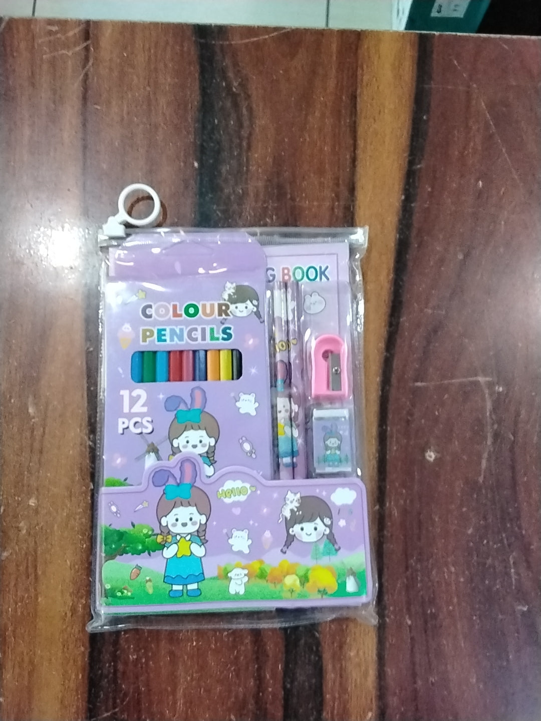 Colour pencil stationery pouch 9925