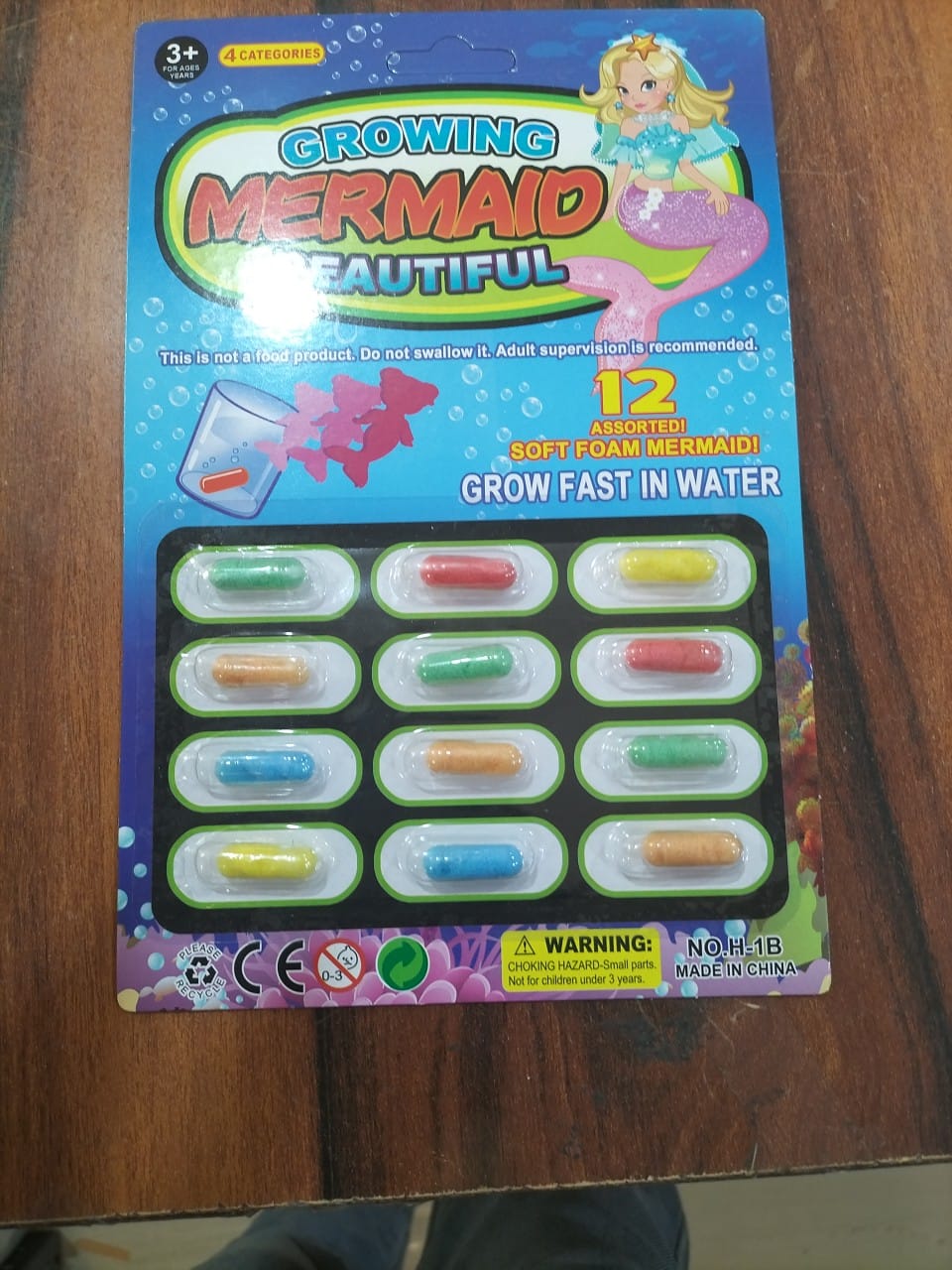 Mermaid capsules