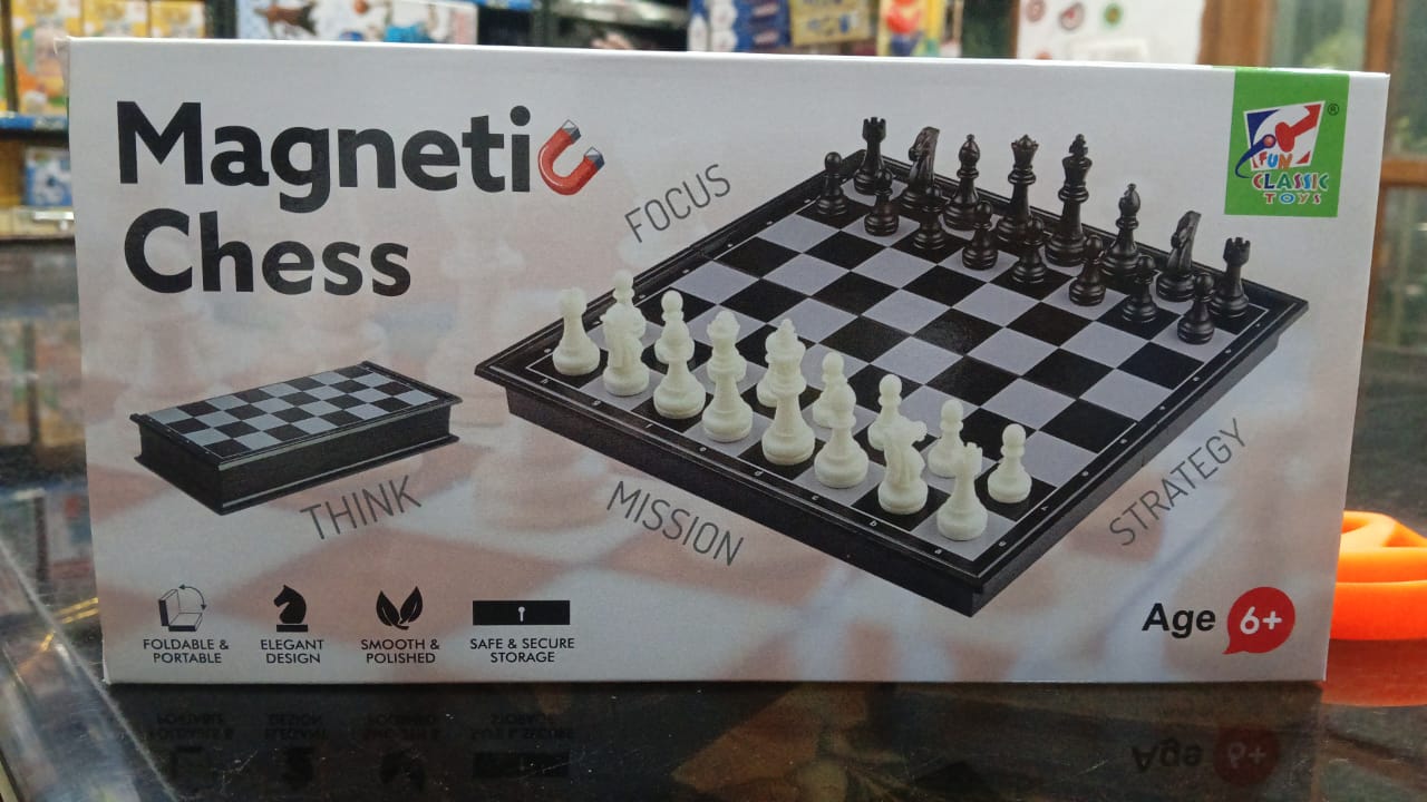 folding magnetic chess new