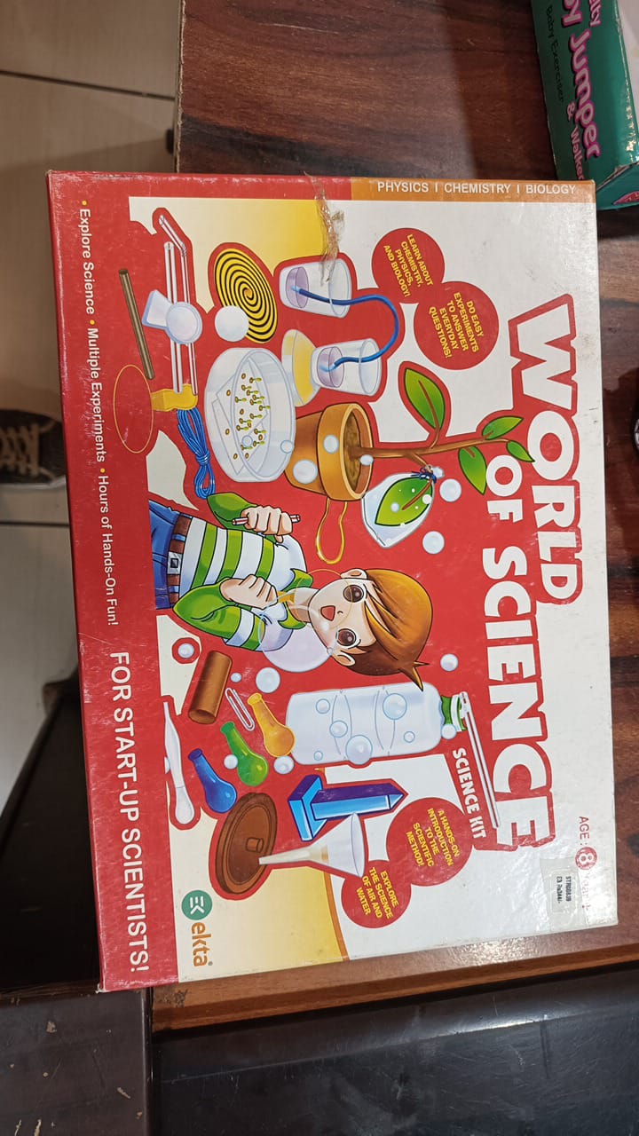 Refurbished item- world of science