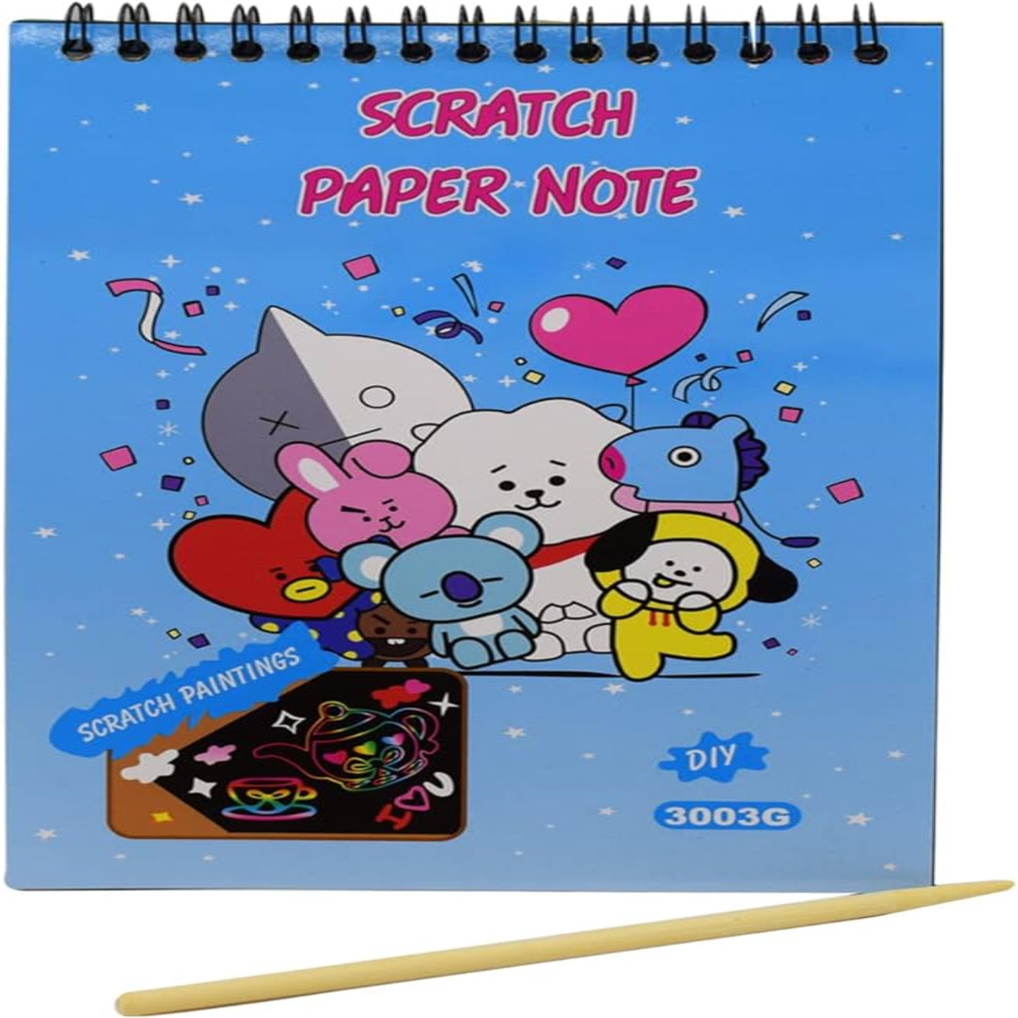 Scratch Paper Note Book