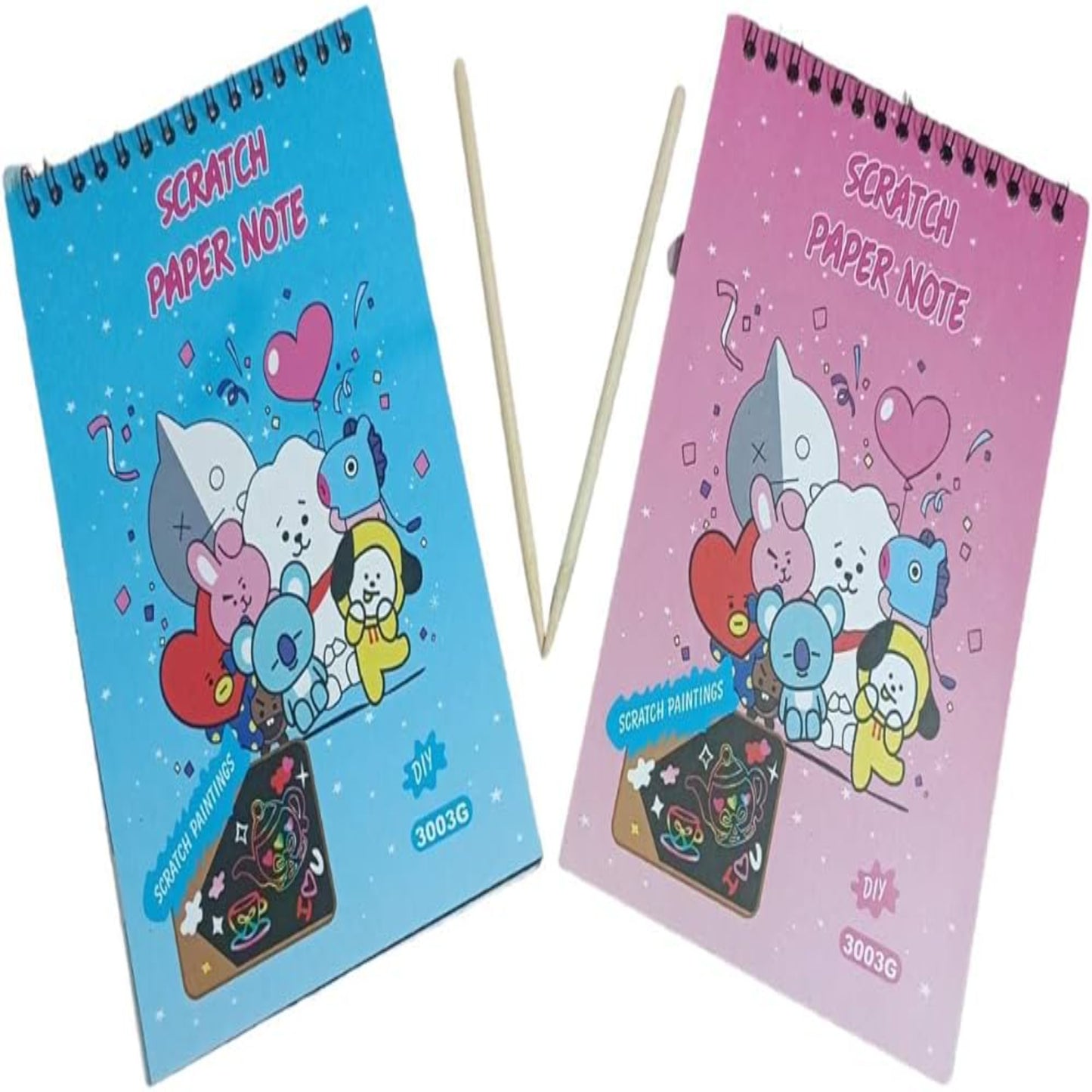 Scratch Paper Note Book