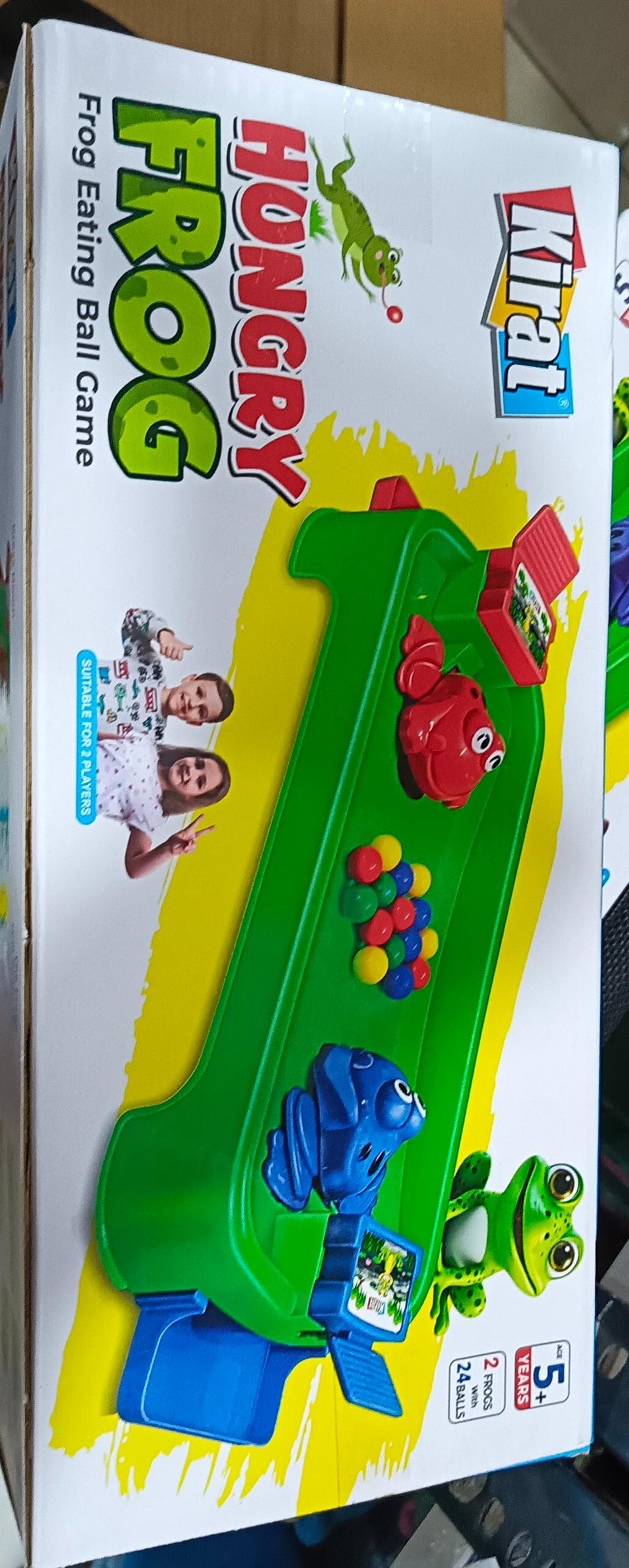 K HUNGRY FROG 2 PLAYERS NEW