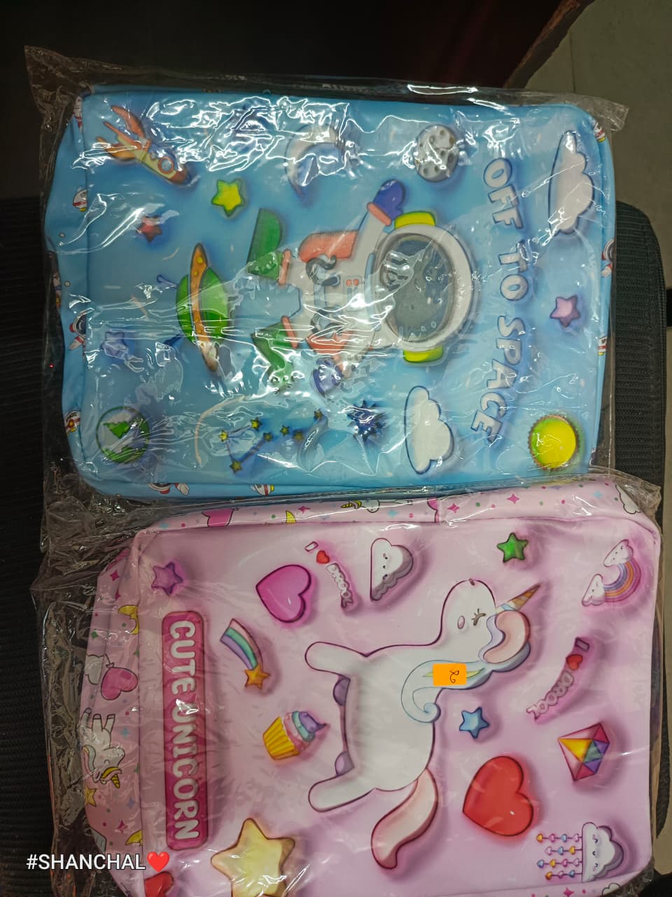 BAG CUTE UNICORN AND SPACE DRL NEW