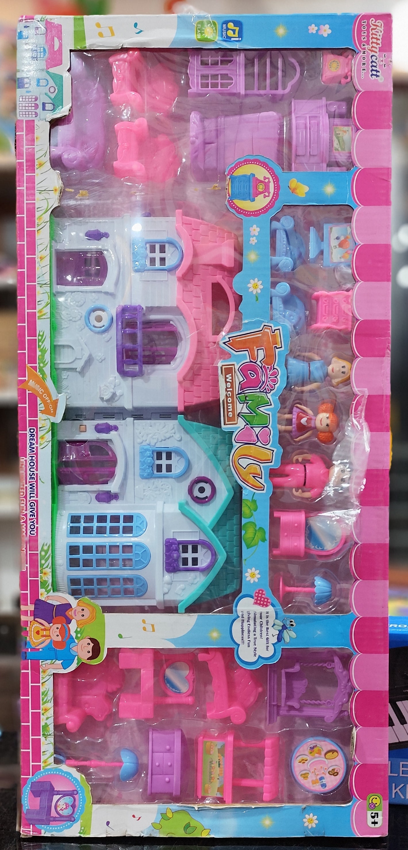 Doll House SuperBig Kittycatt Family