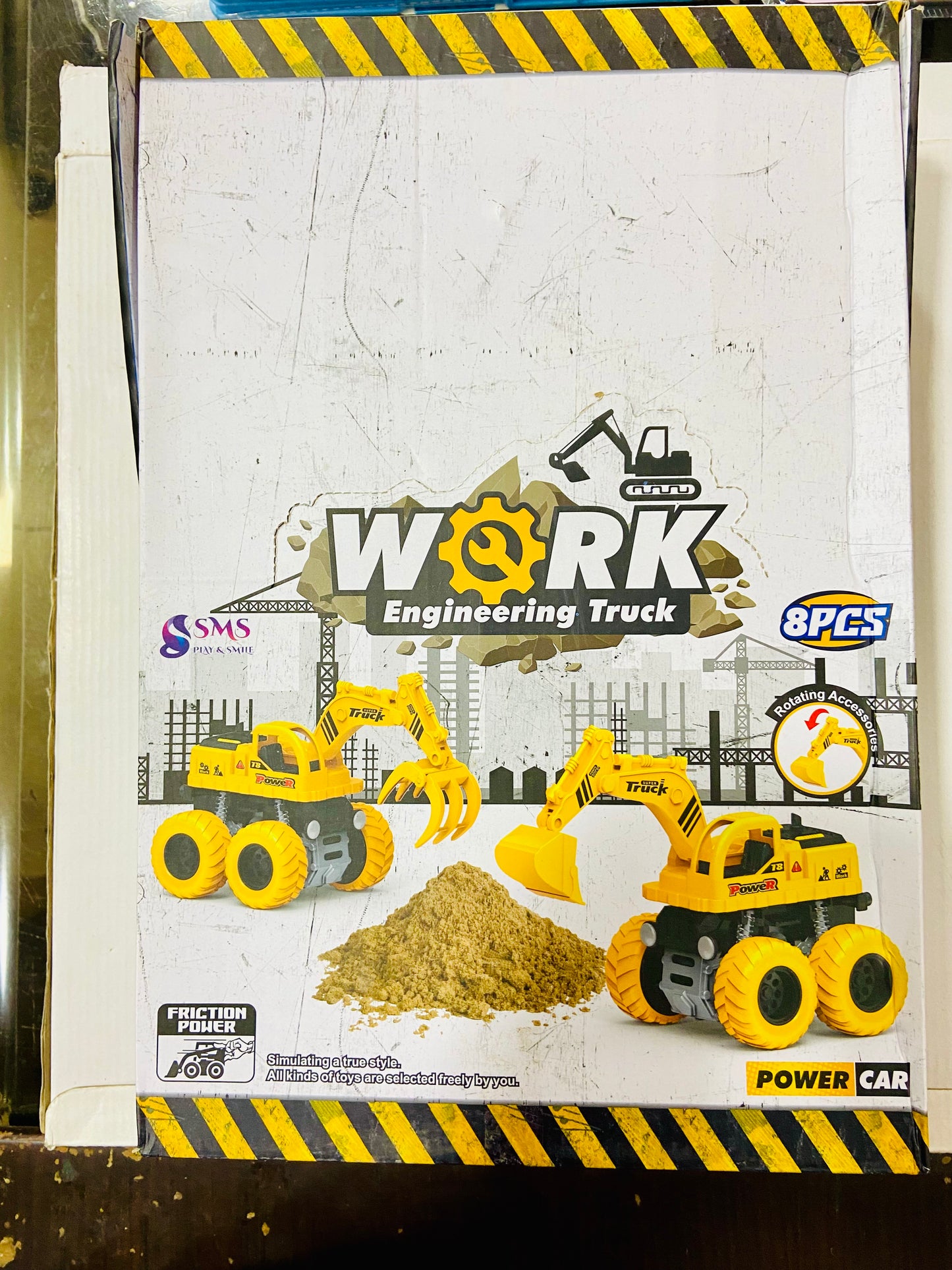 Work Engineering Truck (JCB 8Pc Set)