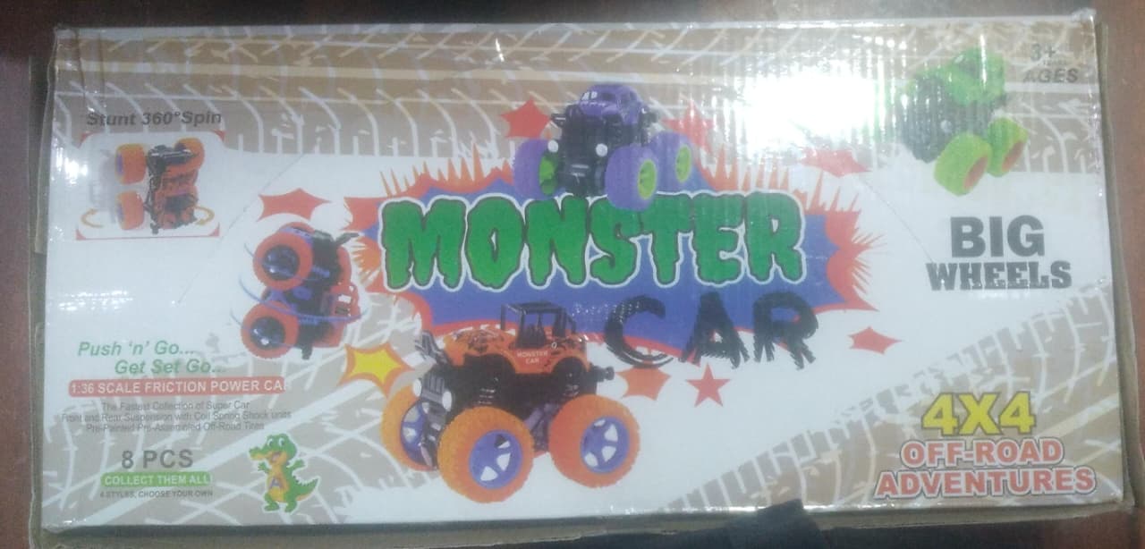 MONSTER ZAP CAR NEW SMALL