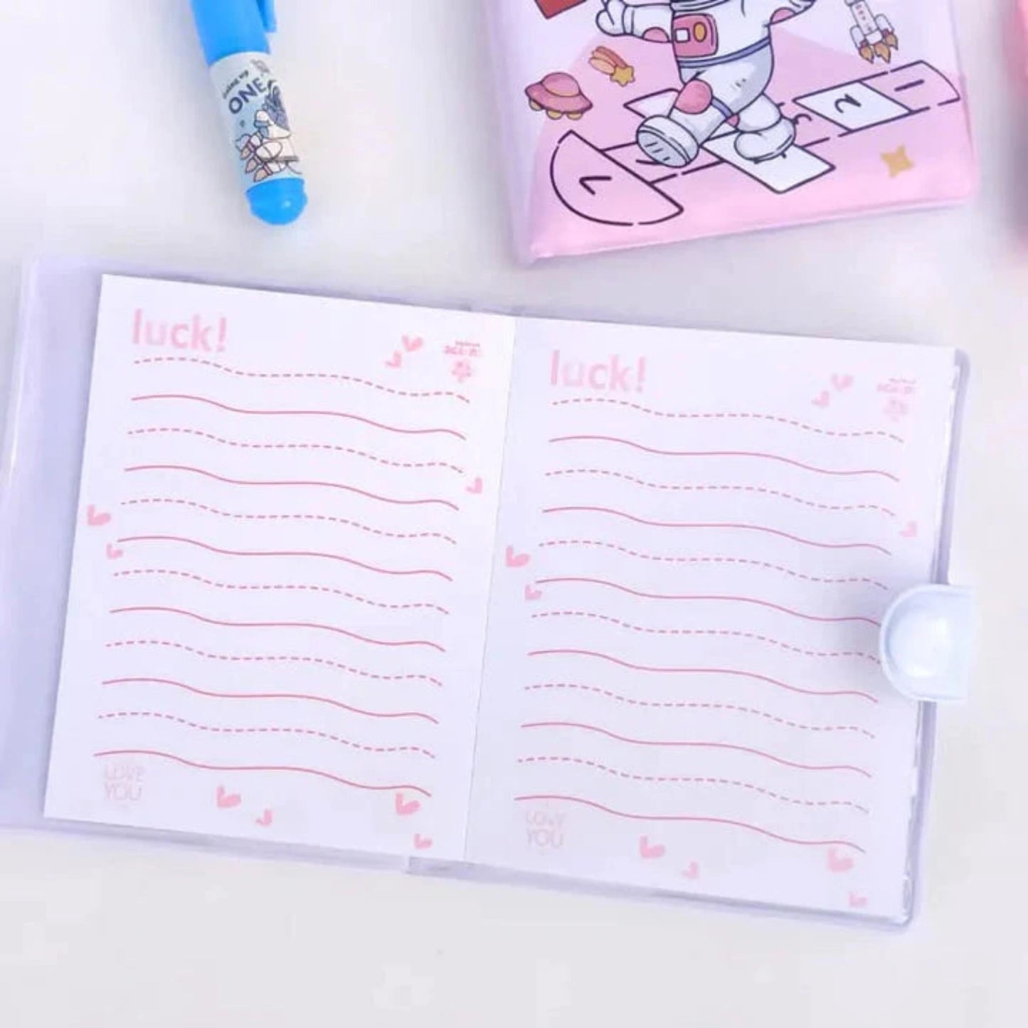 Diary with Pen Theme