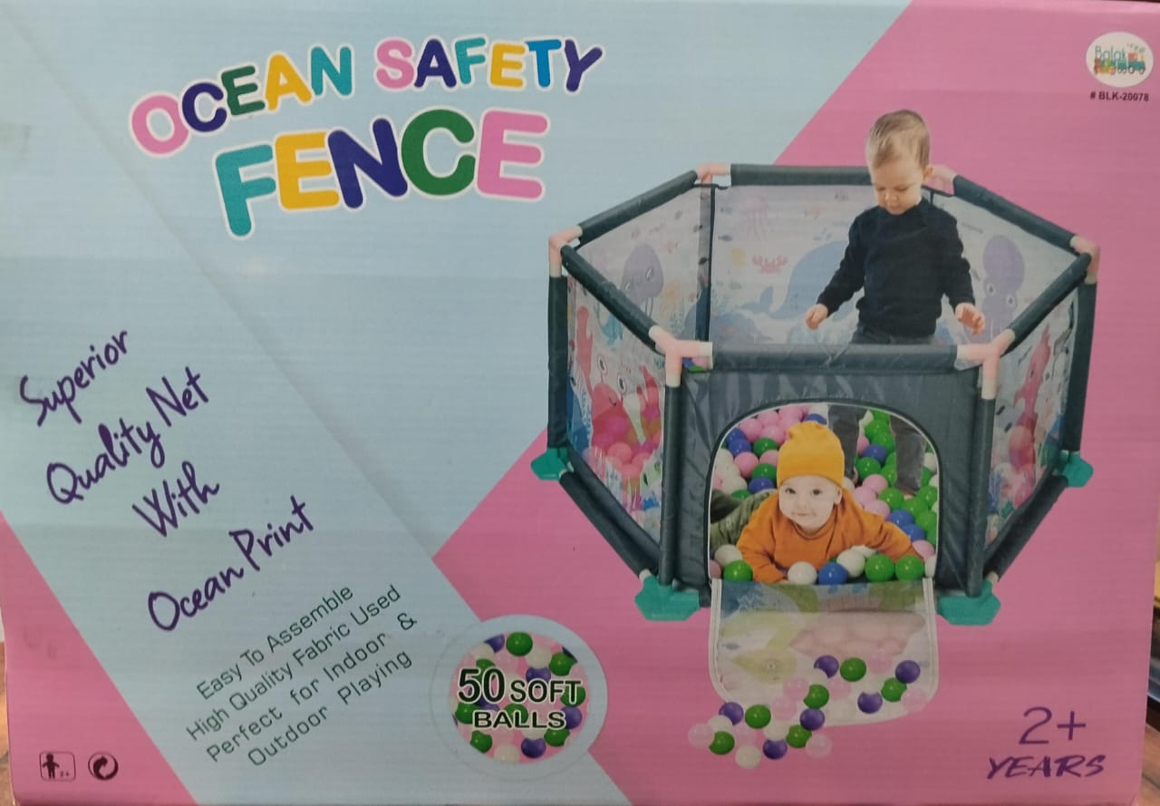 Ocean sefety fence ballpool