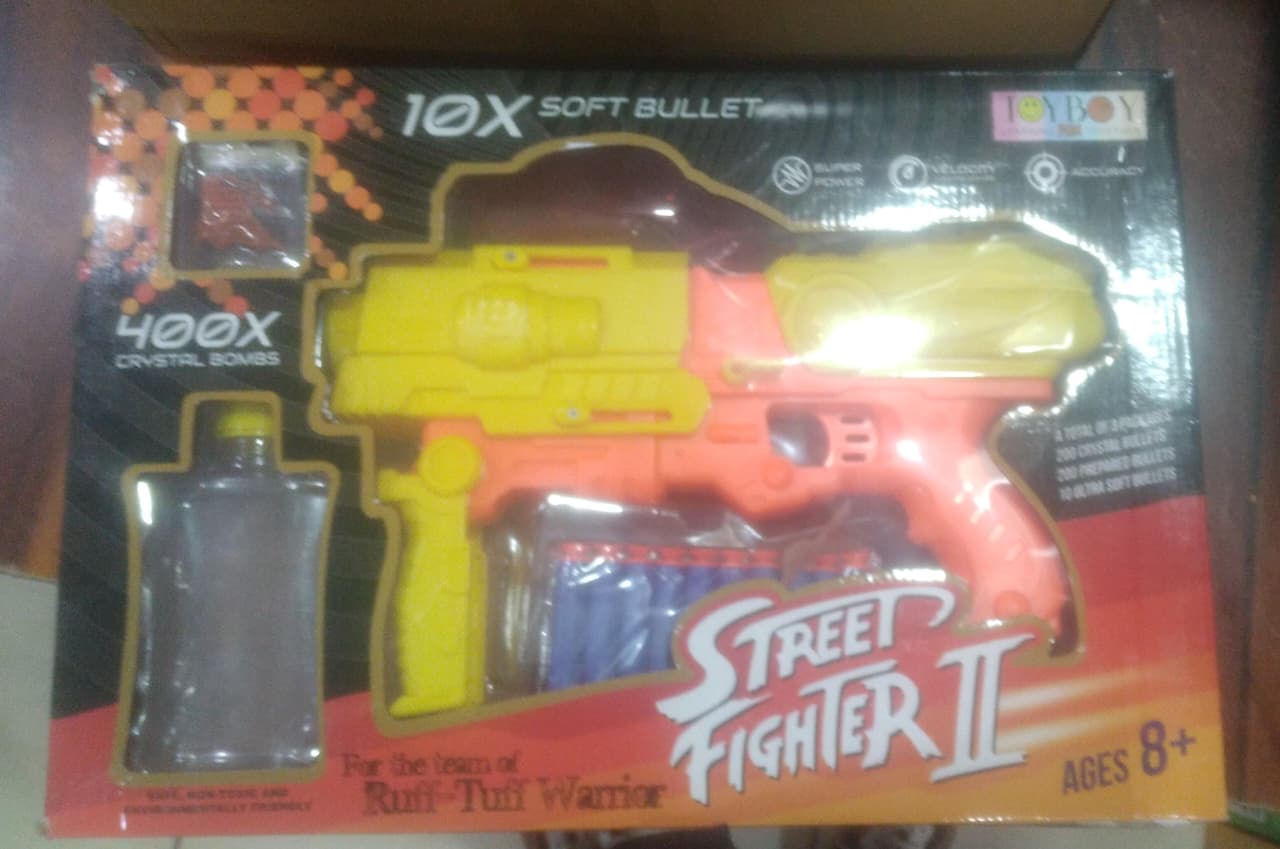 STREET FIGHTER GUN NEW