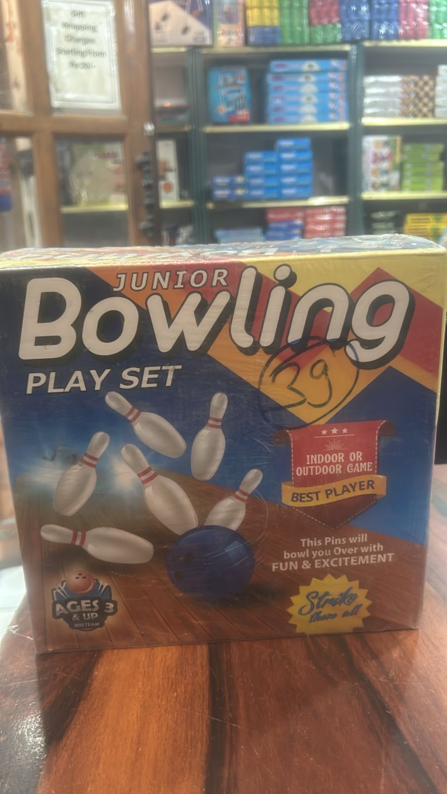 refurbished junior bowling play set
