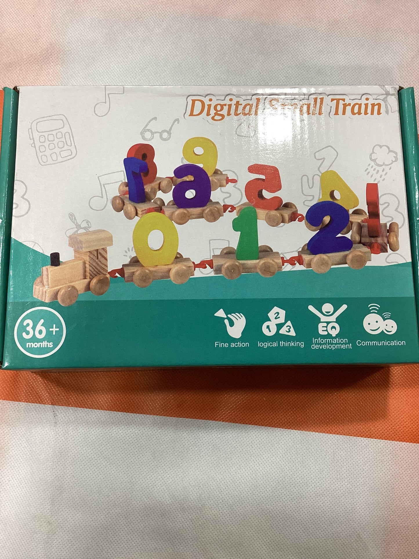 Wooden Digital Small Train