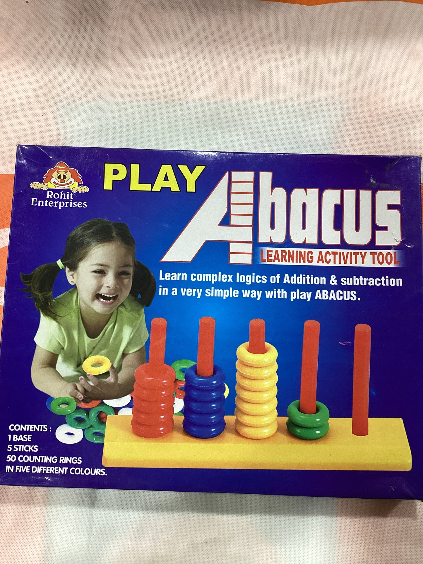 Plastic Play Abacus