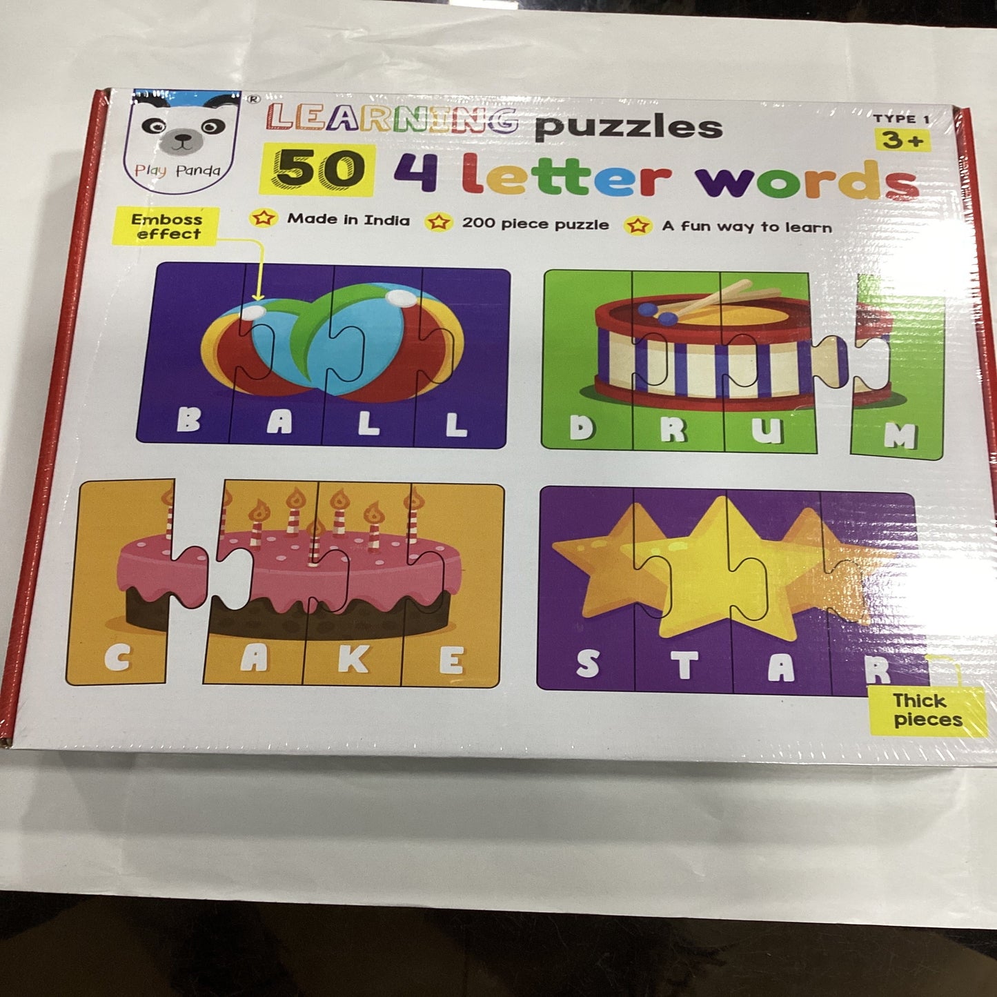Learning Puzzle 50 (3 & 4 Letters)