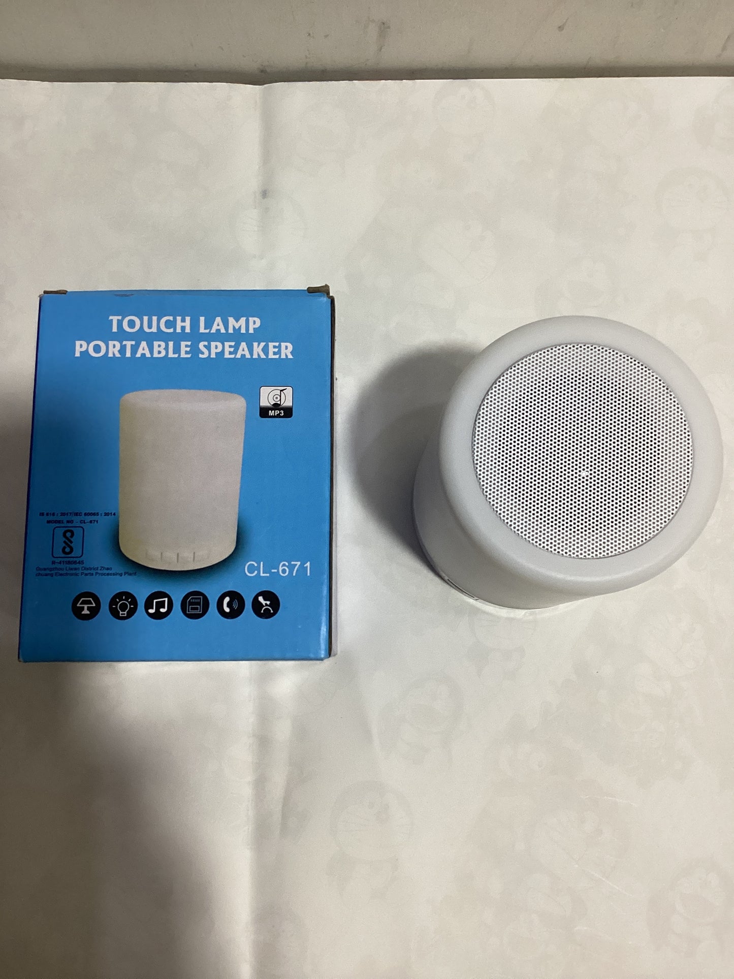 Touch Lamp Portable Speaker