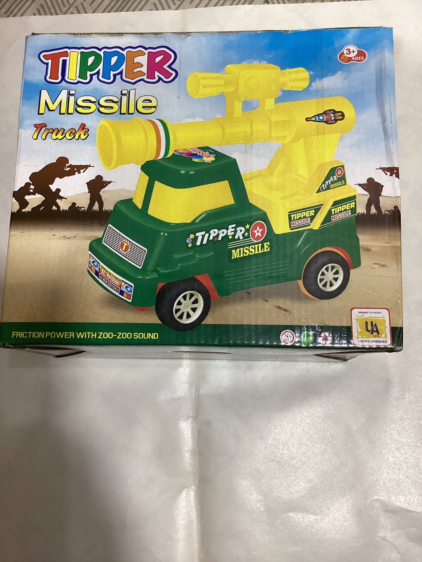 Tipper MIssile Truck