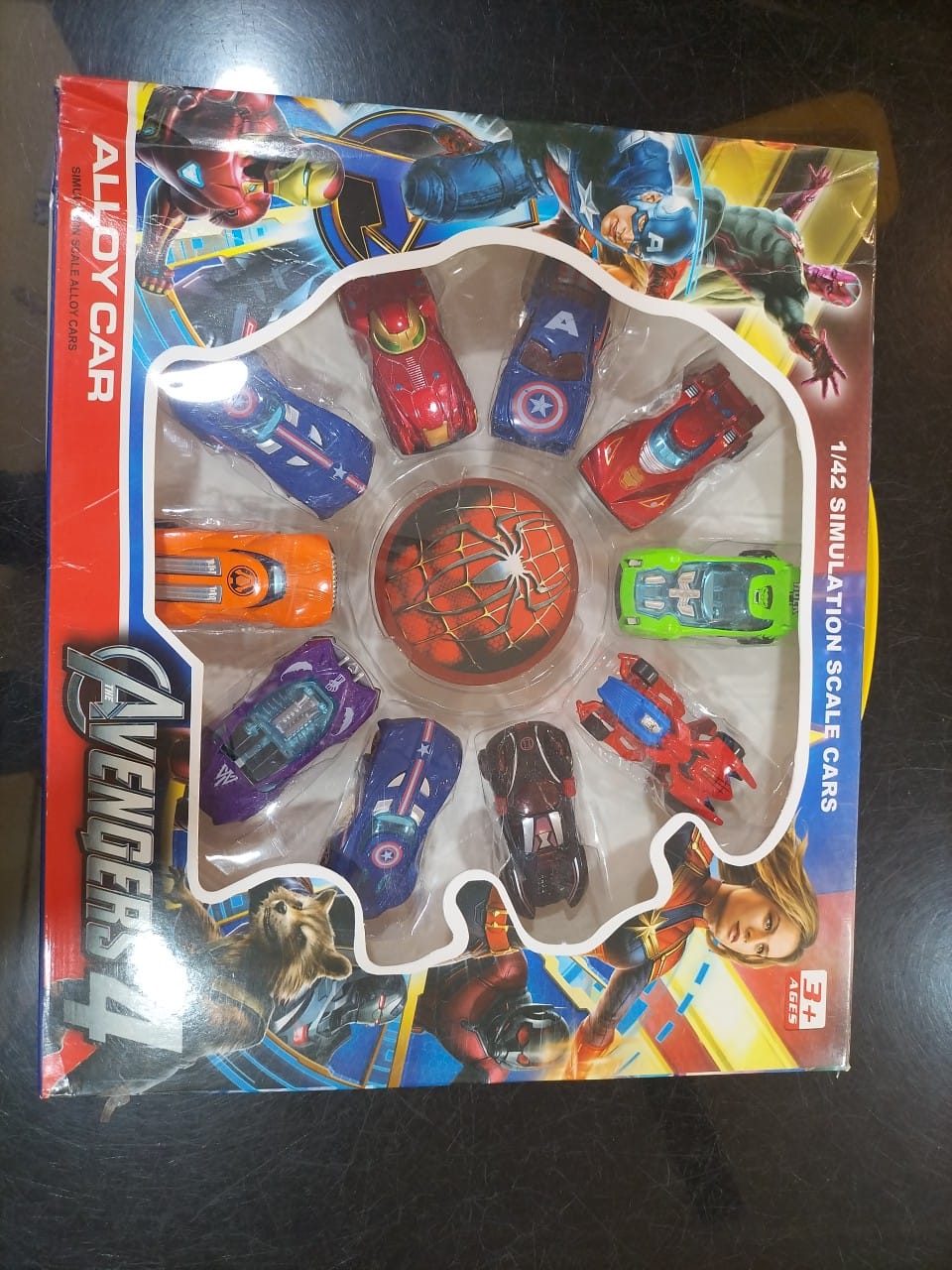 metal  alloy car 10pc set