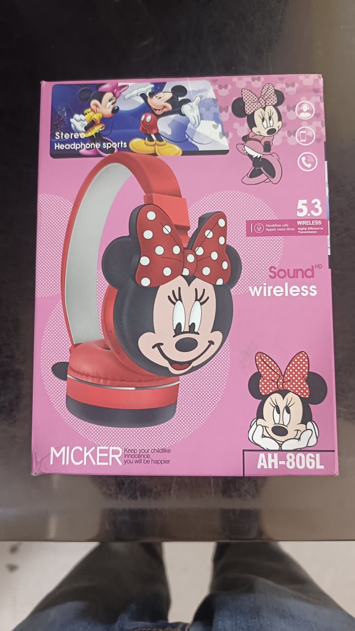 NEW HEAD PHONE MICKY MOUSE