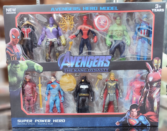 Superhero 10 pcs set