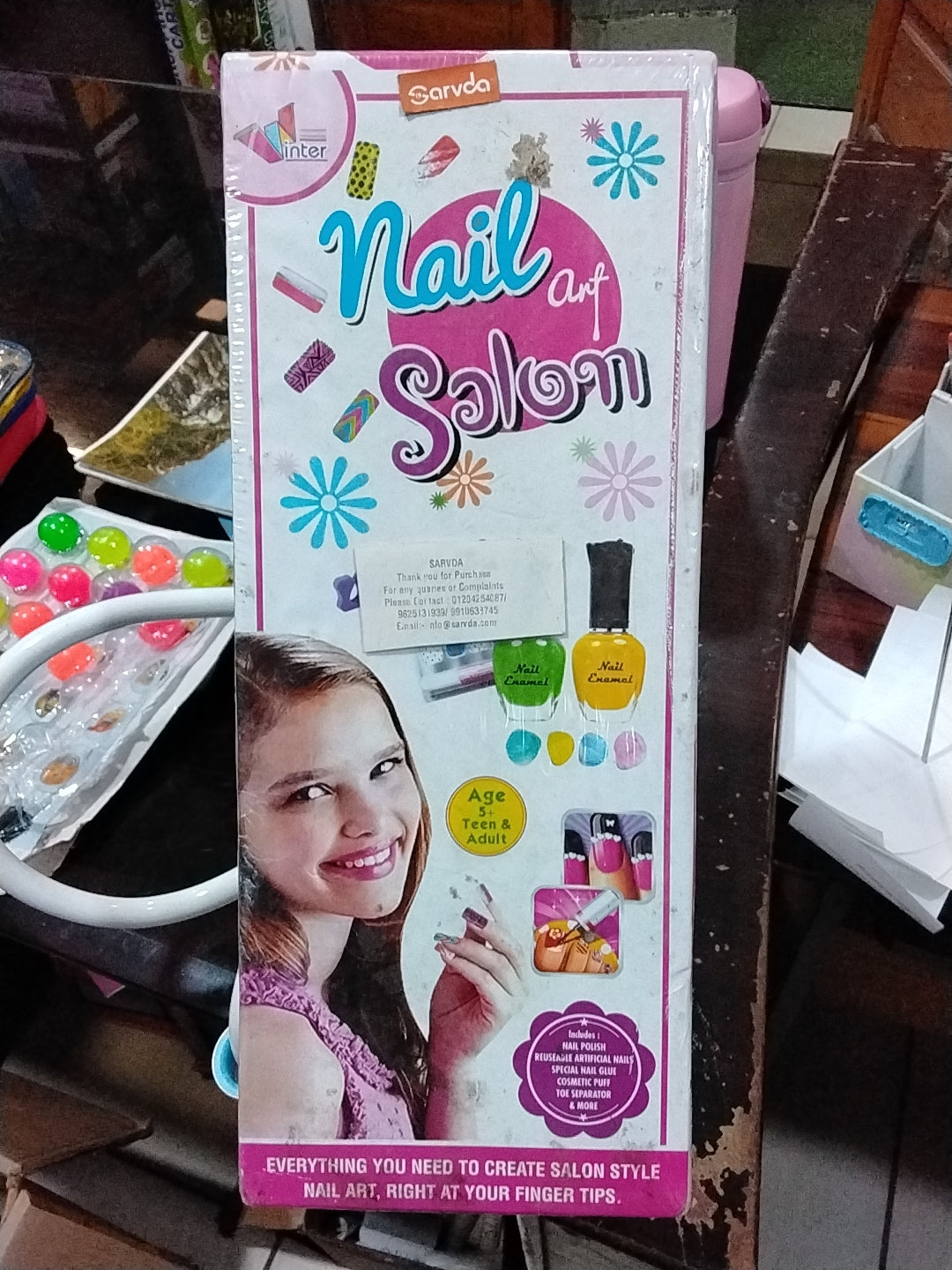 nail art salon  refurbished
