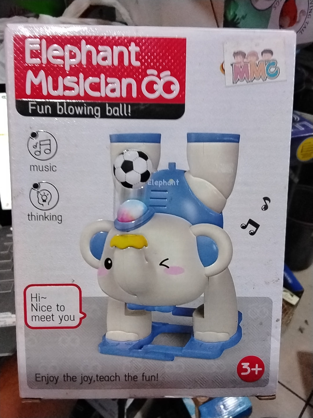 Elephant Musician - Fun blowing ball