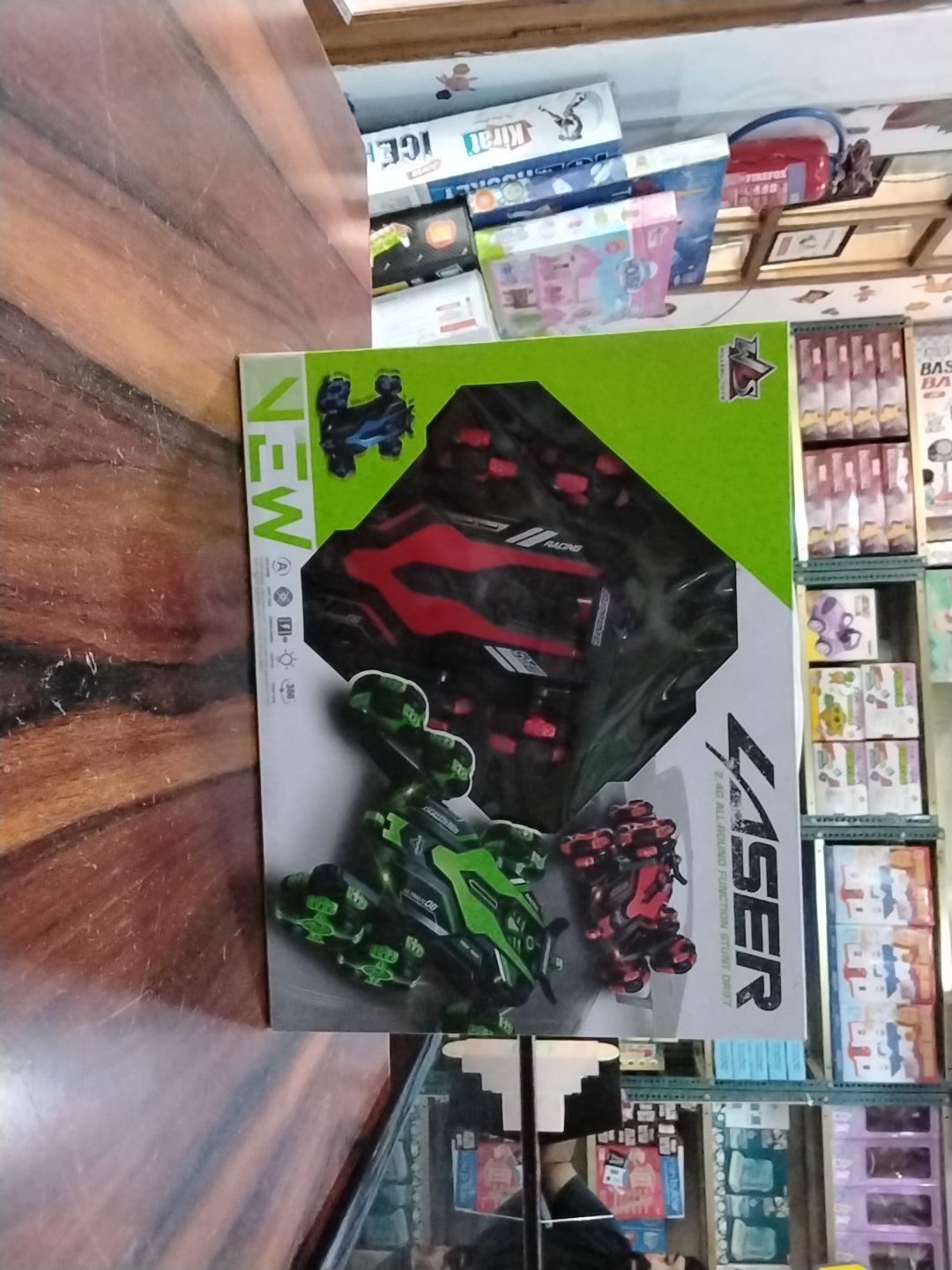 Laser car 12 wheel small