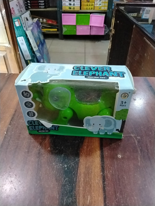 Clever elephant electric toy