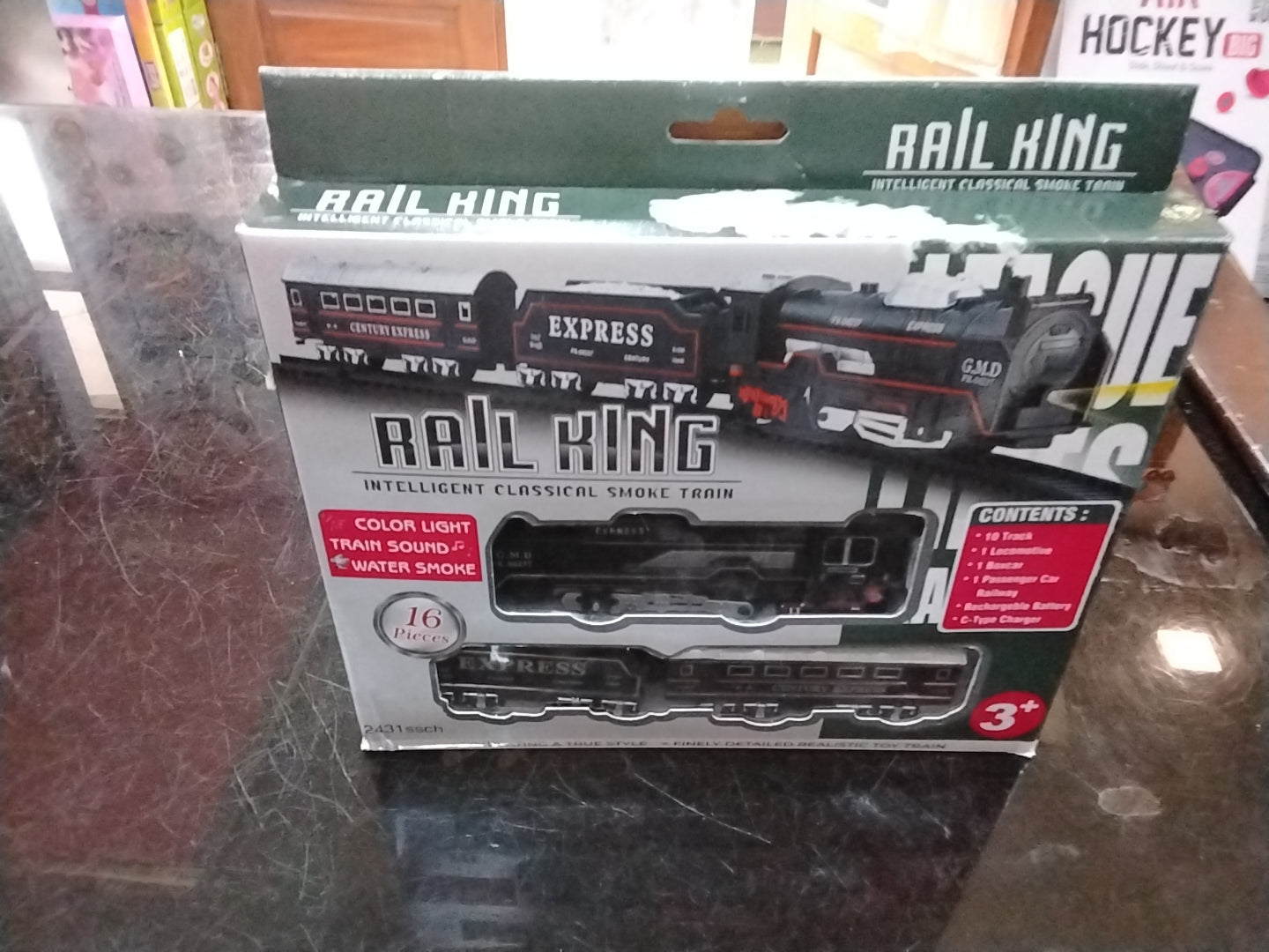 RAIL KING SMOKE TRAIN NEW