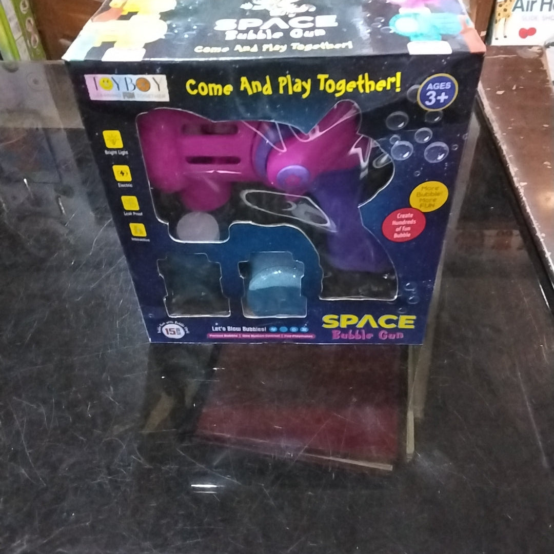 SPACE BUBBLE GUN (NEW )