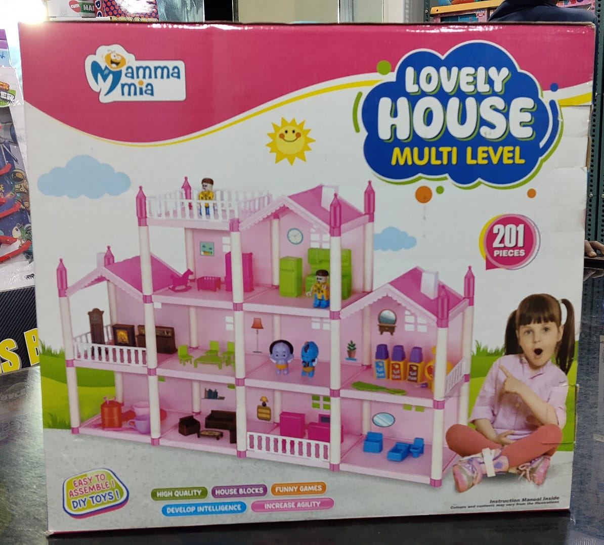 201 PC DOLL HOUSE NEW