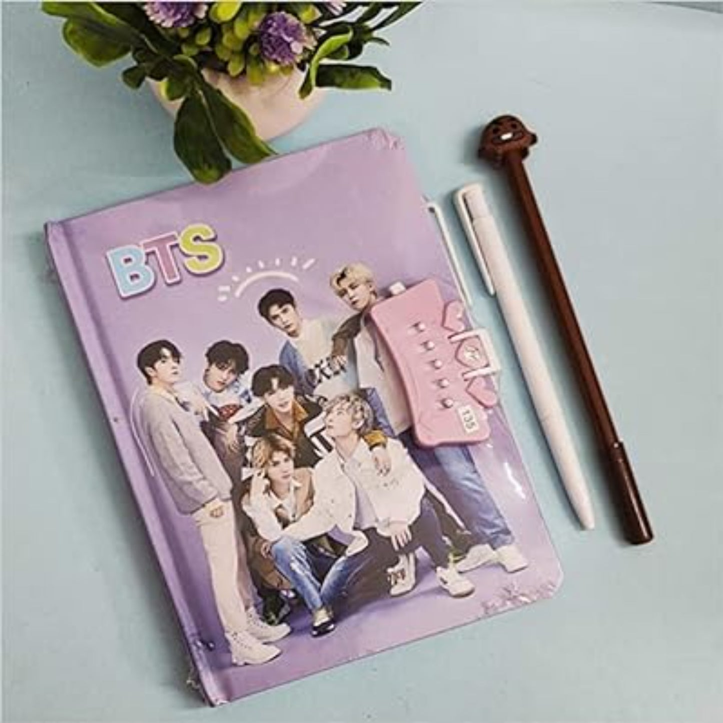 BTS Lock Diary 1074