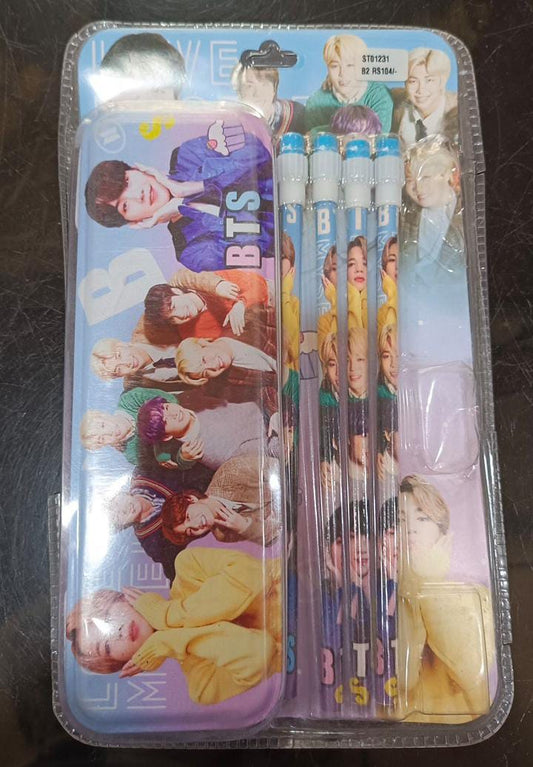 Bts pencil set  refurbished