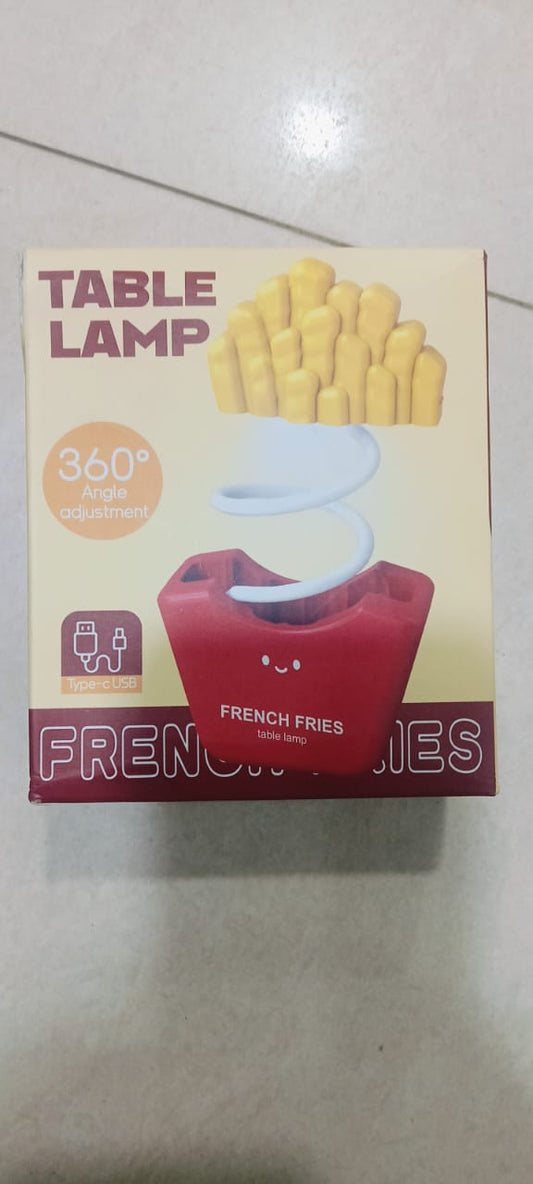 FRENCH FRIES TABLE LAMP NEW