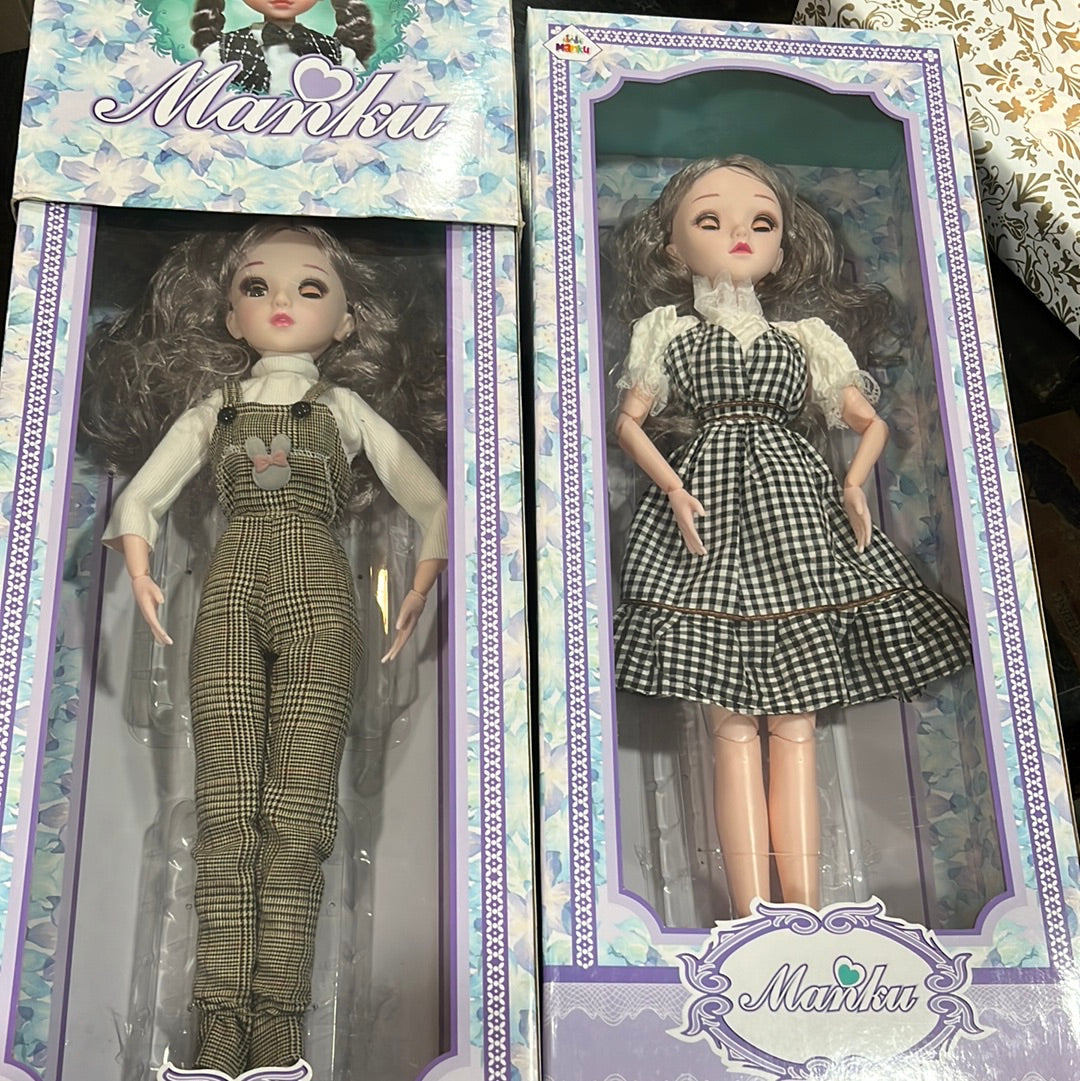 Manku big doll checked dress