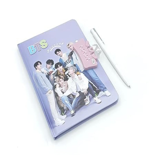 BTS Lock Diary 1074