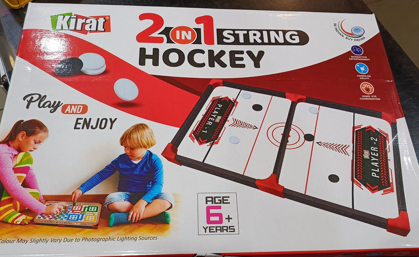 2 IN 1 STRING HOCKEY