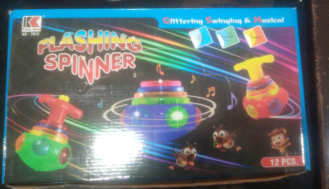 FLASHING SPINNER NEW