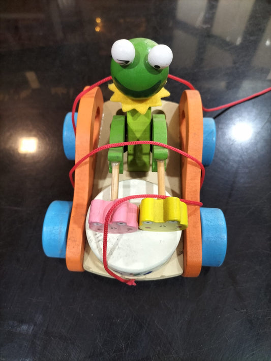 Wooden Drum Frog