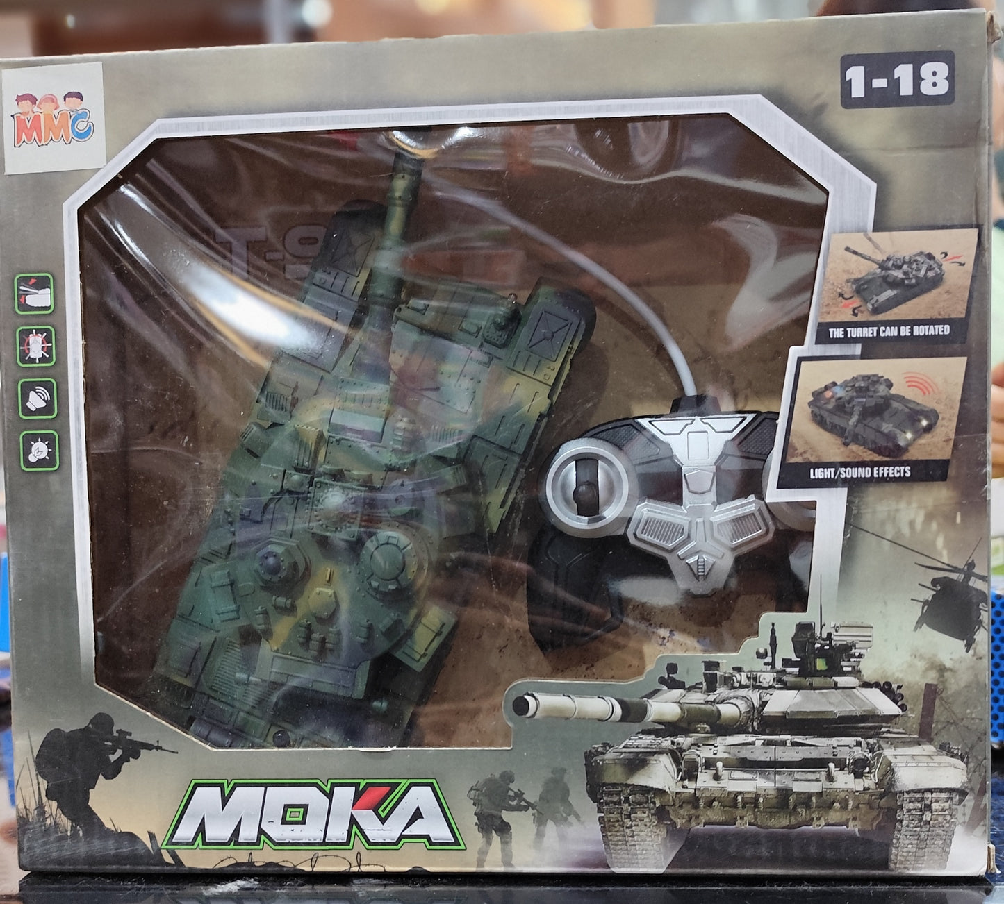 Moka Tank with remote T 90