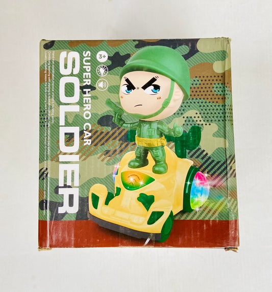Soldier Superhero Car