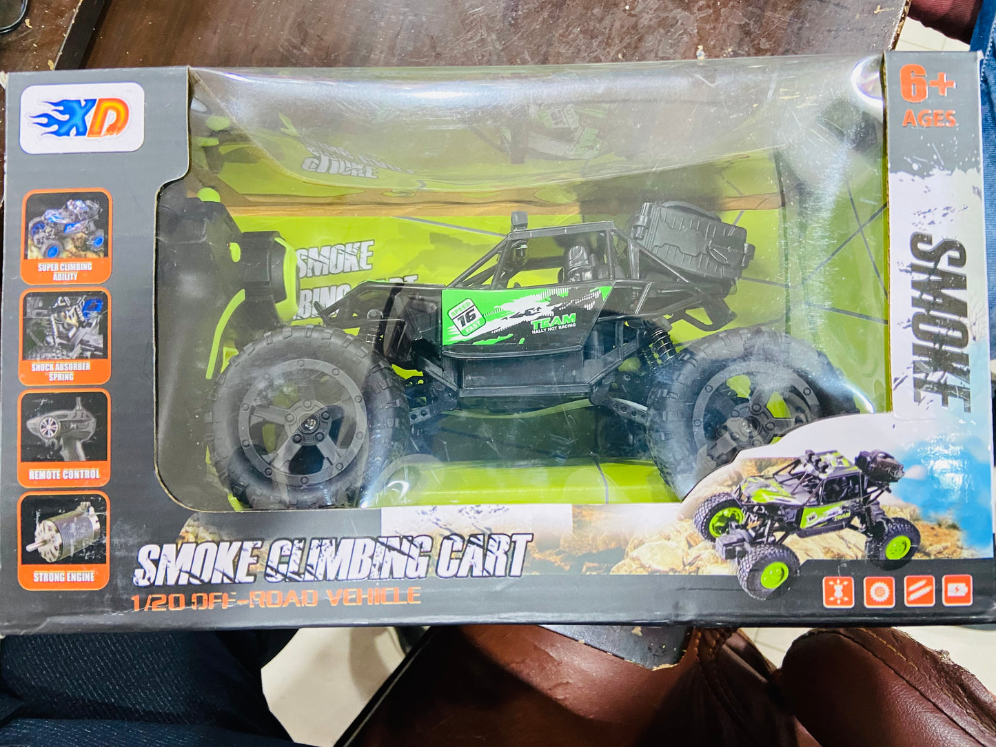 Smoke Climbing Cart Car