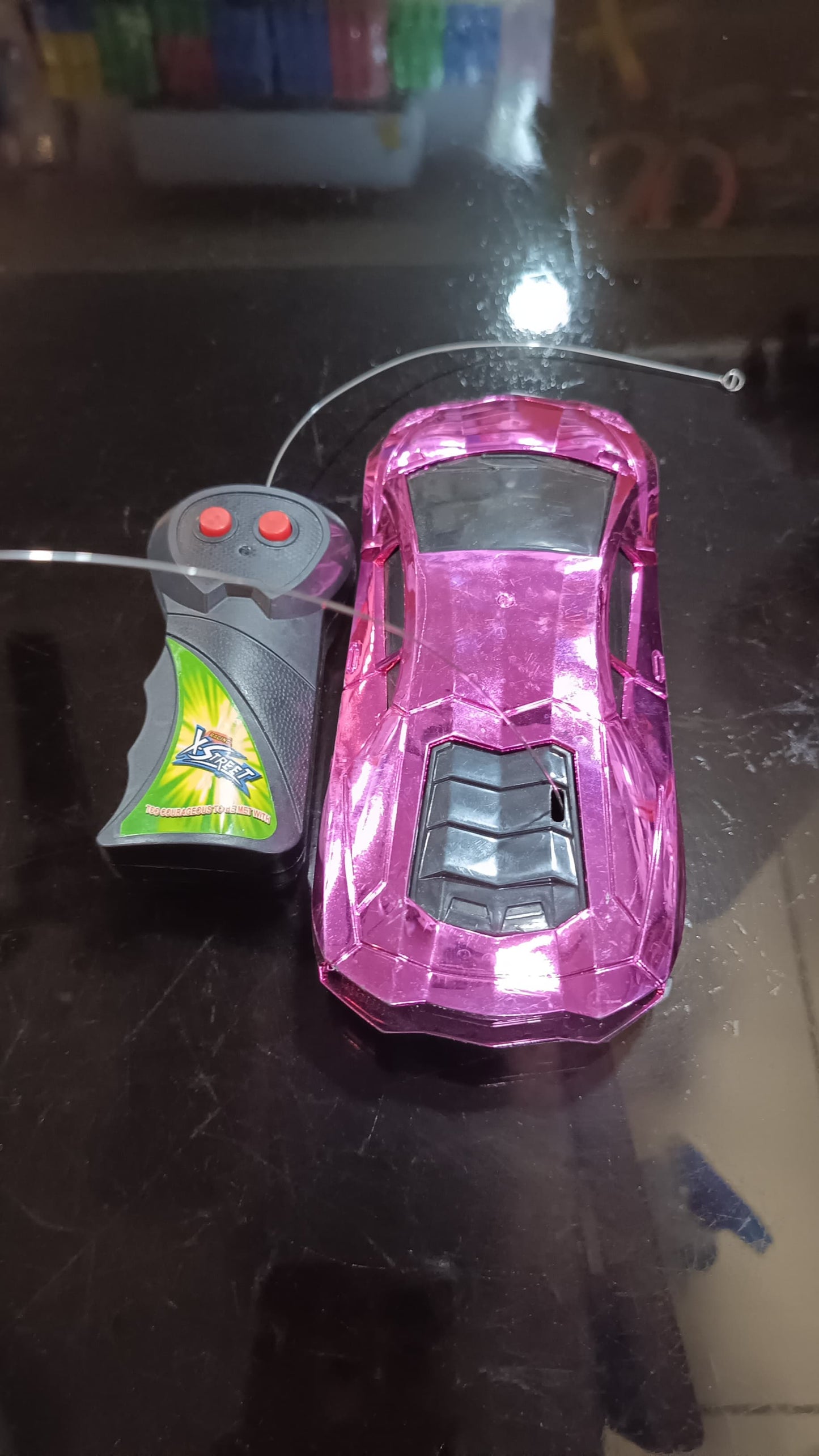 refurbished model car