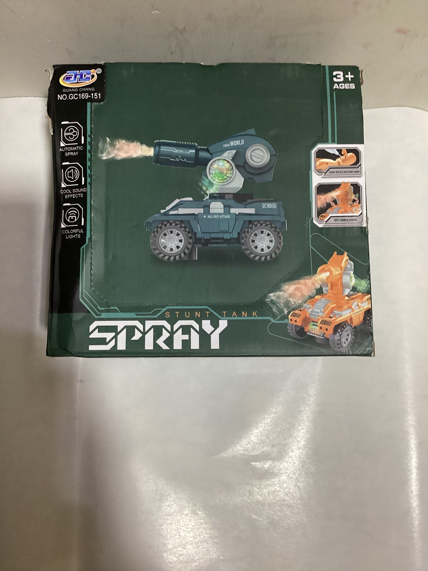 Spray Stunt Tank